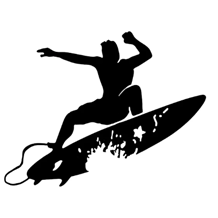 Surf Car Sticker on AliExpress